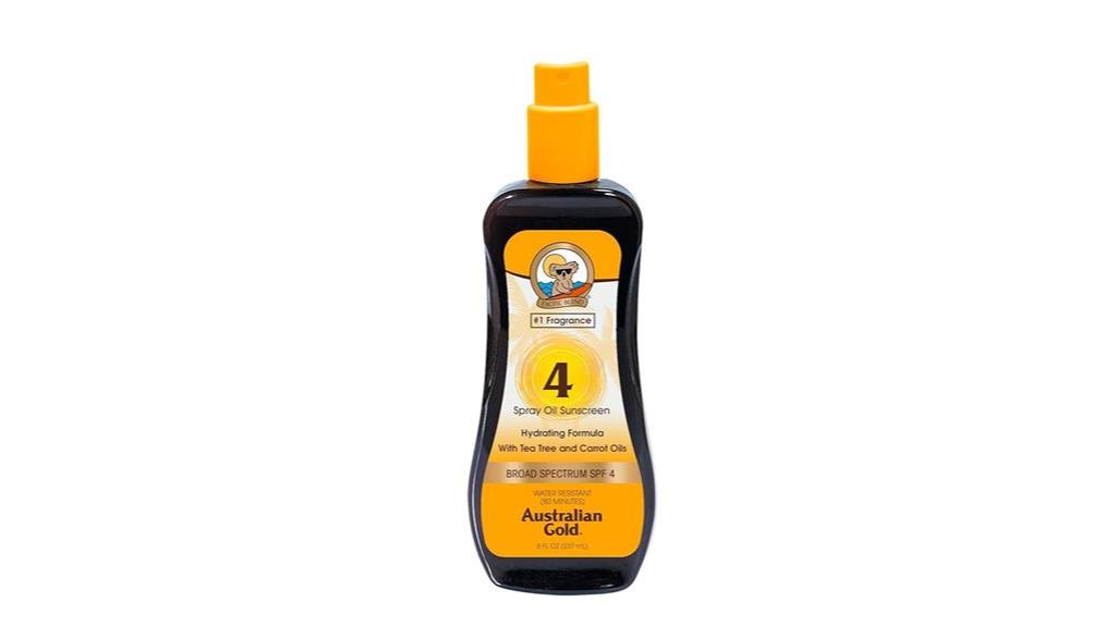 australian gold spf 4 sunscreen