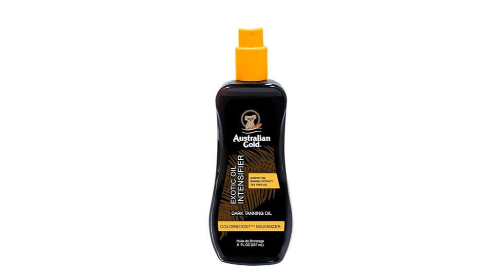 australian gold tanning oil