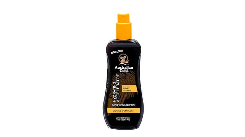 australian gold tanning spray gel