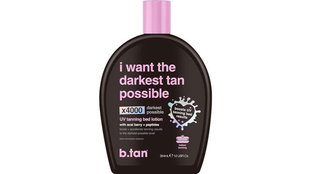 b tan tan intensifier lotion