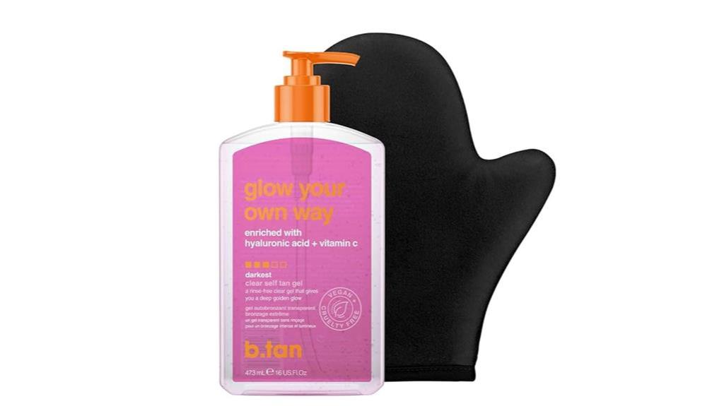 best clear self tan kit