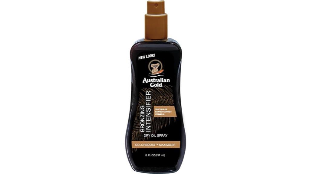 bronzing intensifier dry oil