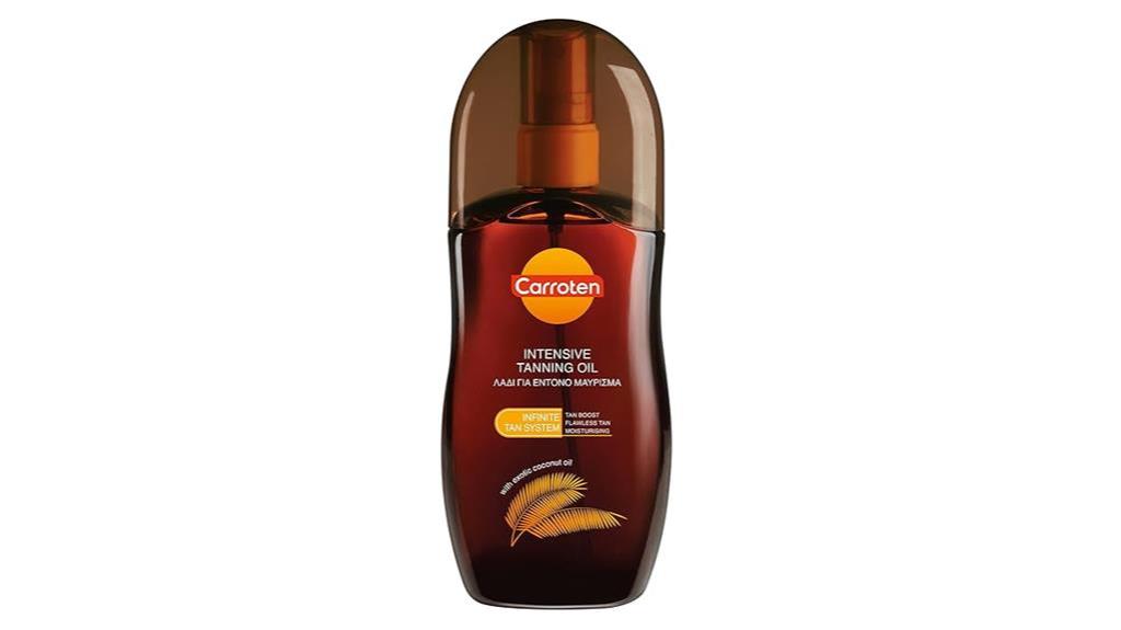 carroten tanning oil 125ml