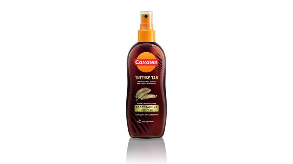 carroten tanning oil spray