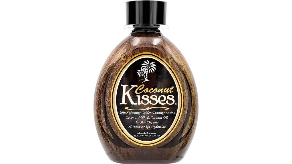 coconut kisses tanning lotion