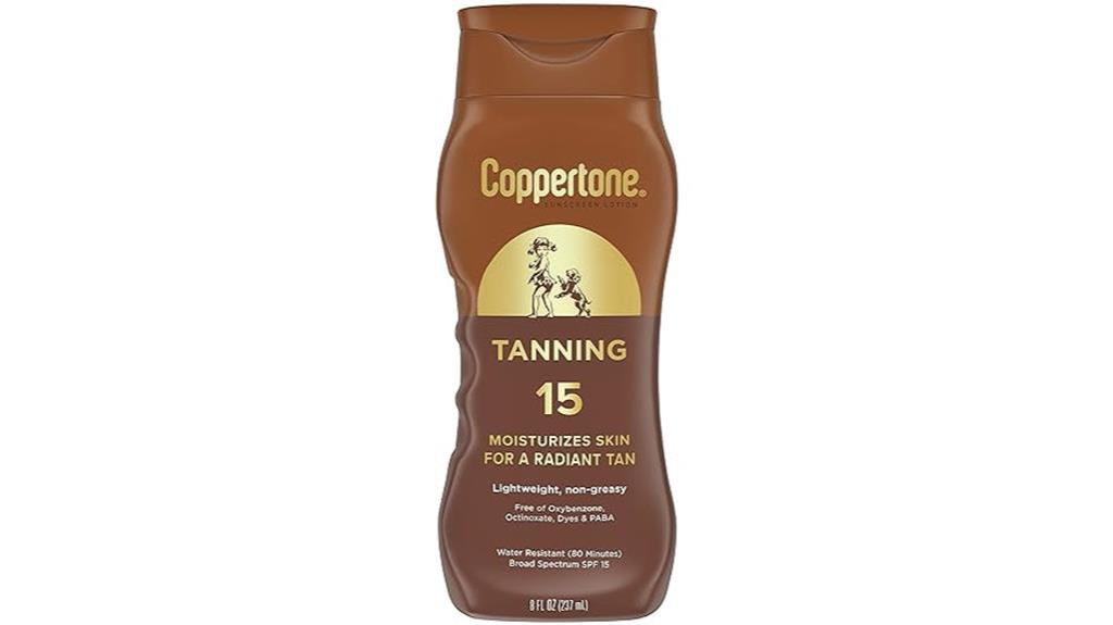 coppertone spf 15 lotion