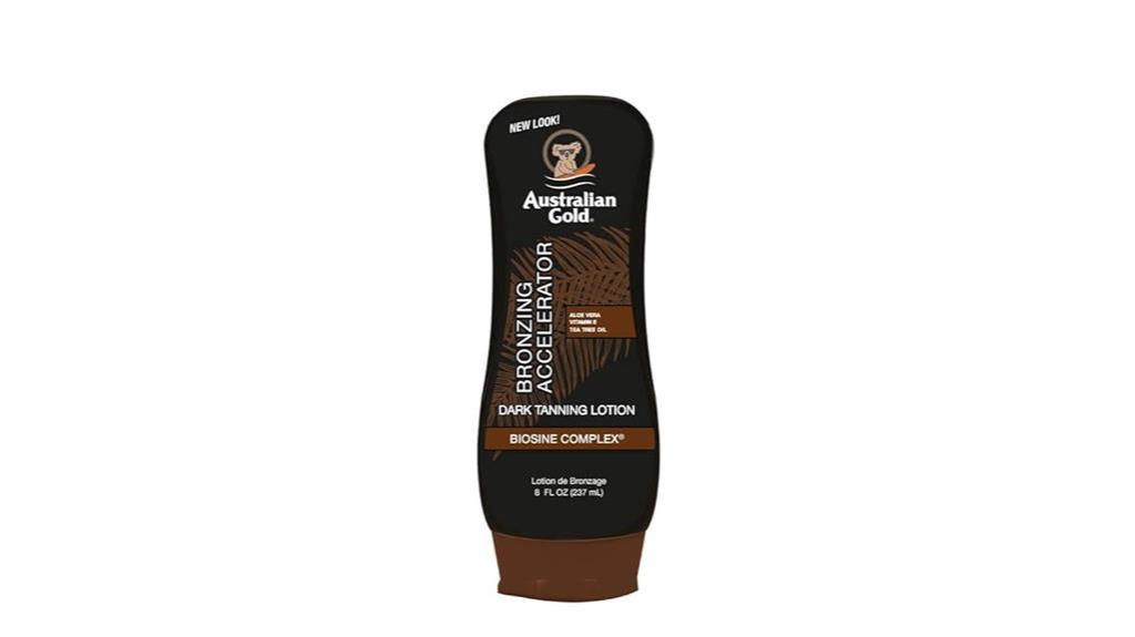 dark tanning accelerator lotion