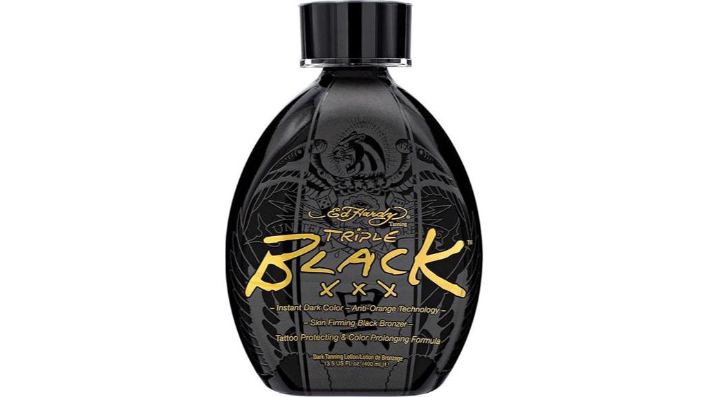 ed hardy dark tanning lotion