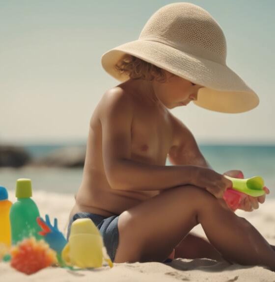 effective remedies for sunburned kids