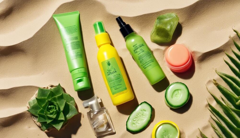 essential summer skincare products