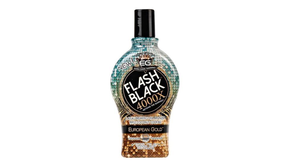 european gold black lotion