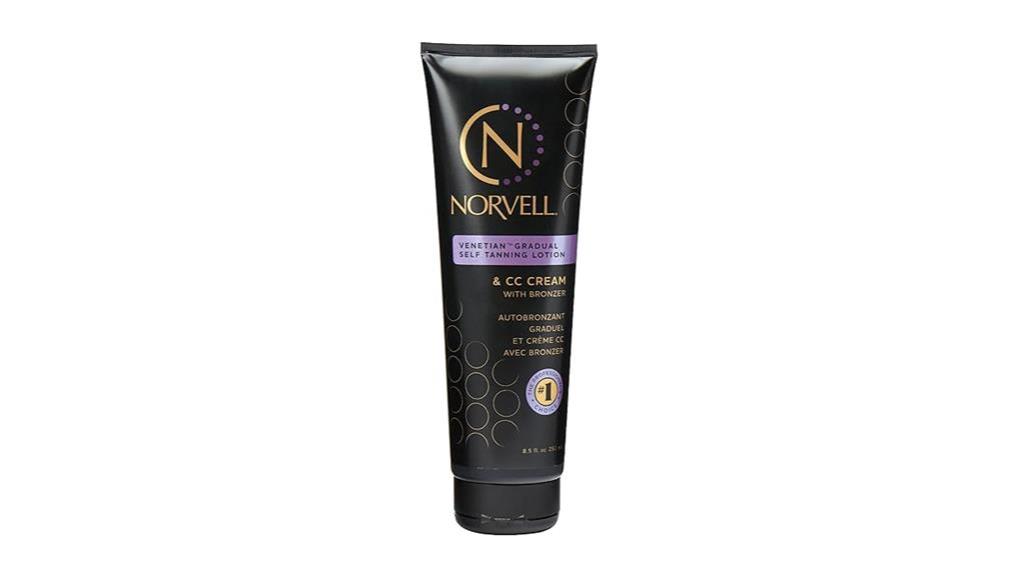 gradual color tanning moisturizer