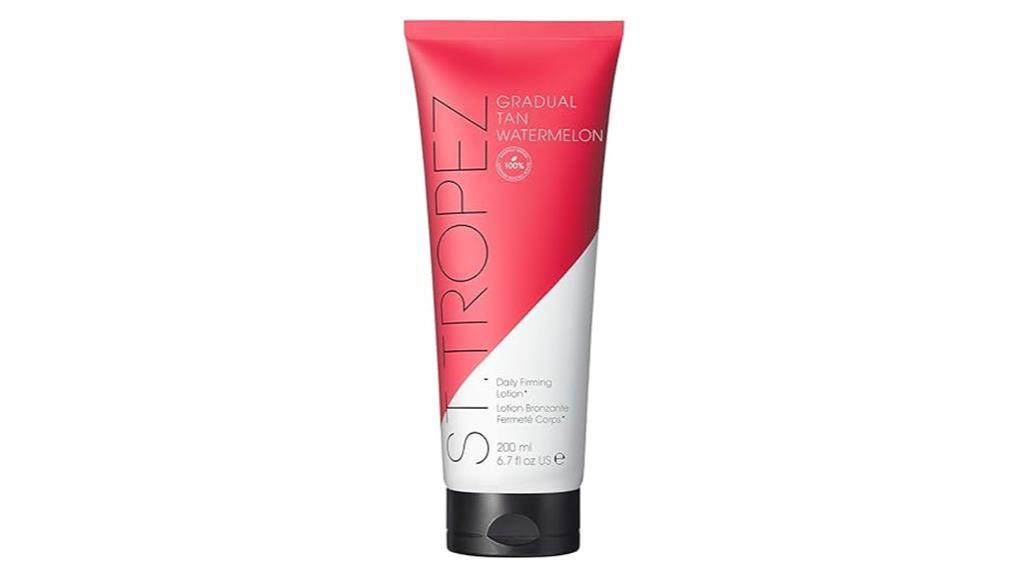 gradual tan firming lotion