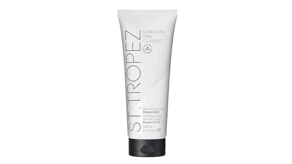 gradual tan firming moisturizer