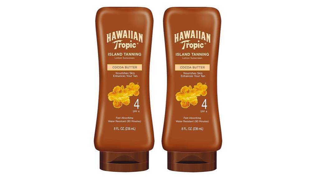 hawaiian tropic spf 4