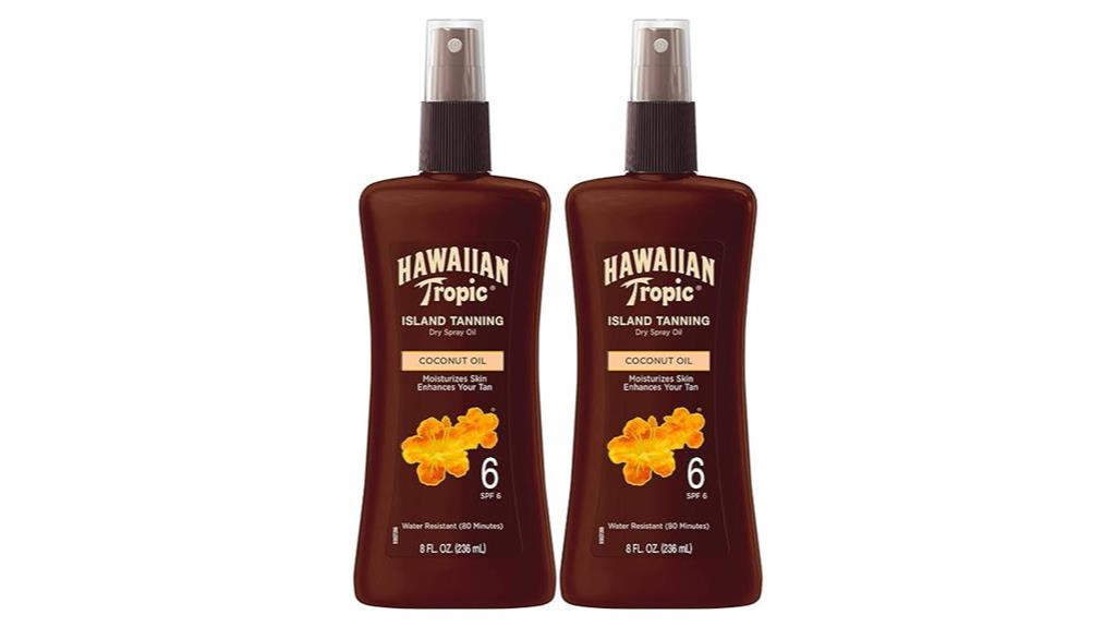 hawaiian tropic sunscreen spray