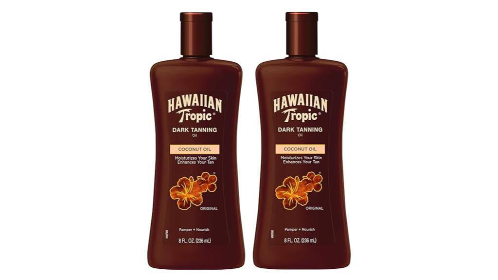 hawaiian tropic tanning oil