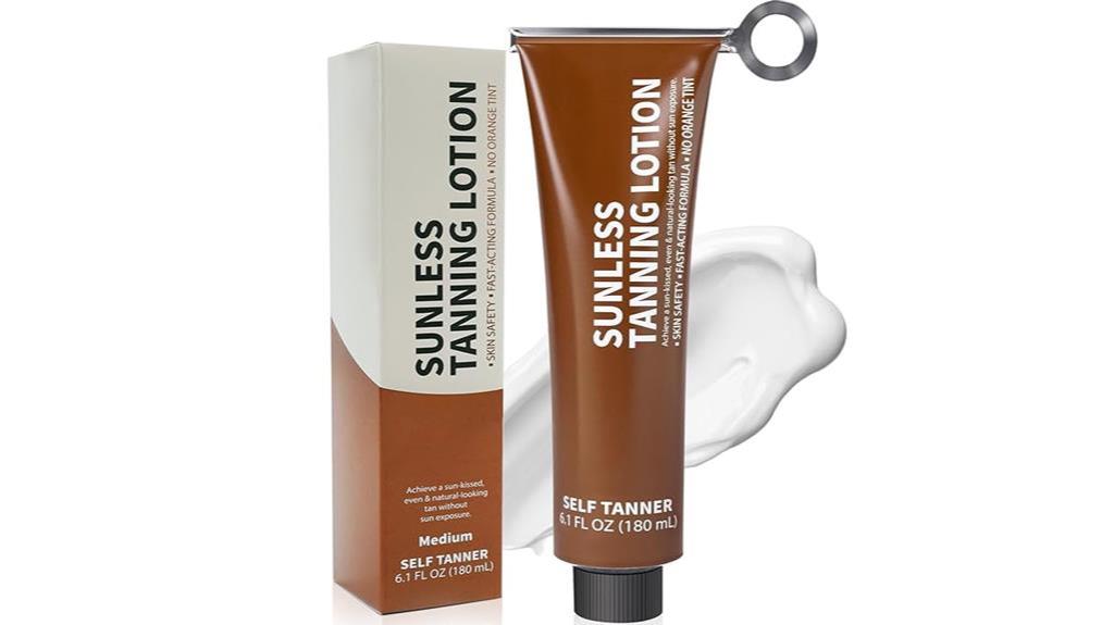 hydrating self tanning lotion