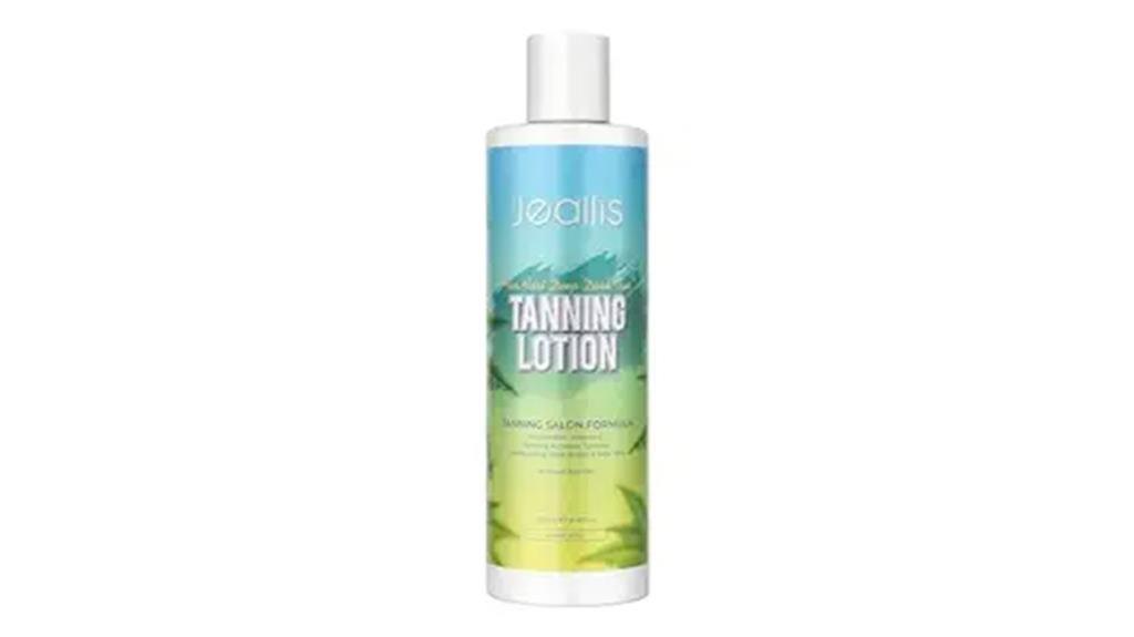 indoor tanning lotion accelerator