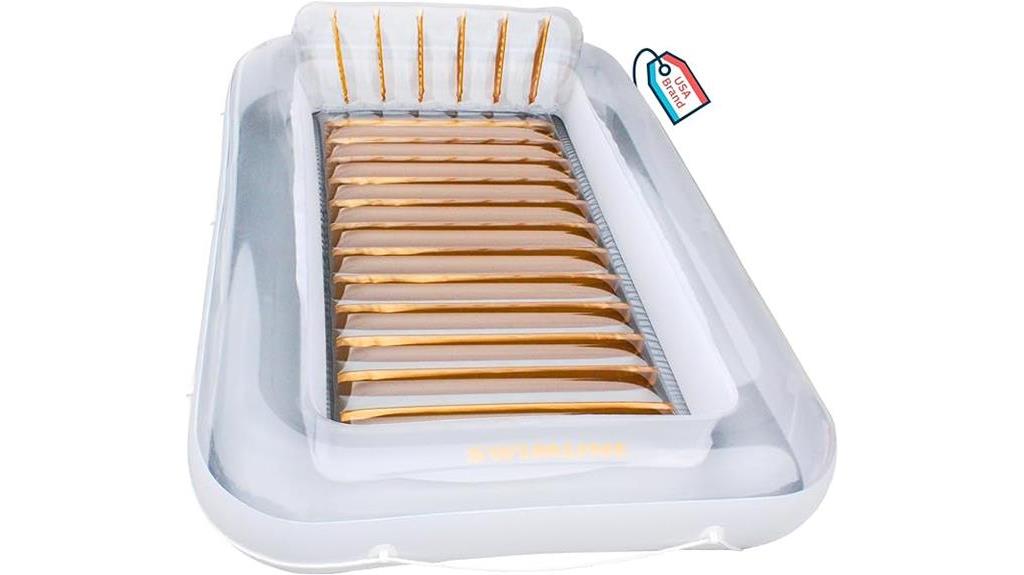 inflatable tanning float classic