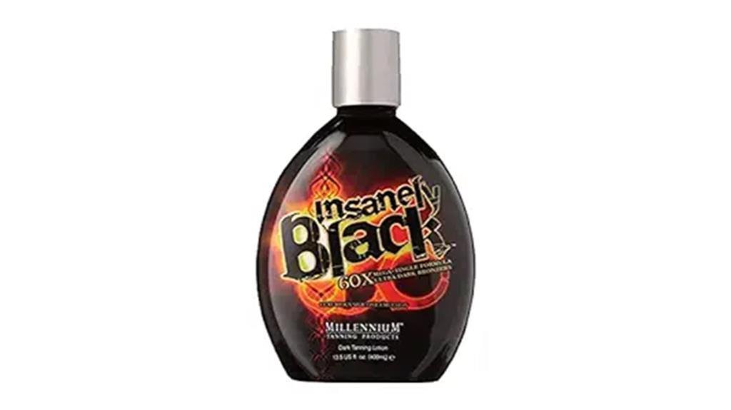 insanely black tanning lotion