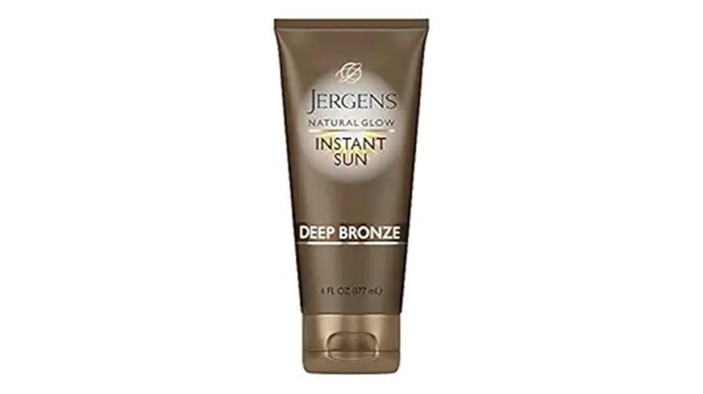 instant sunless tanning moisturizer