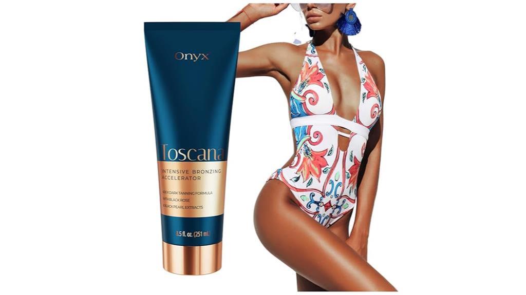 intensive bronzing tanning lotion