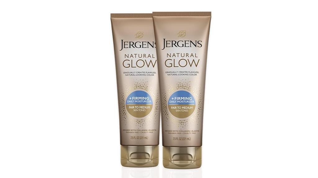 jergens firming self tanner