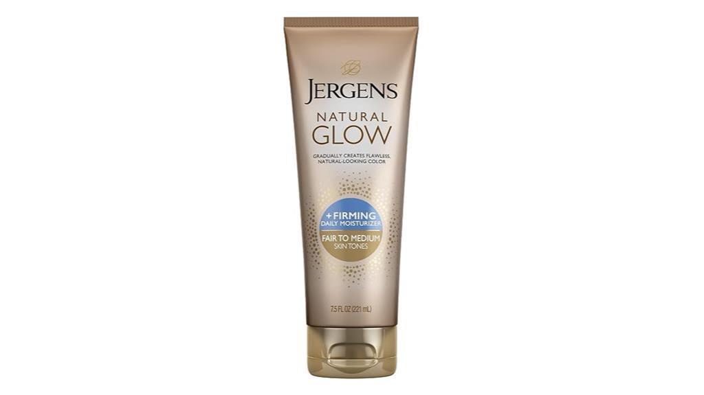 jergens firming self tanner