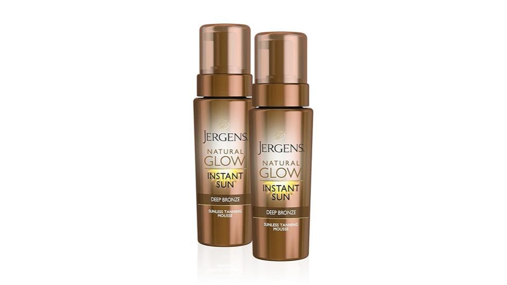 jergens instant self tanner