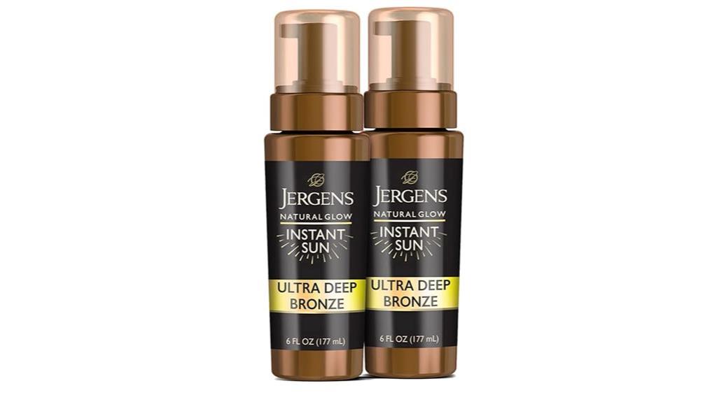 jergens instant sun mousse