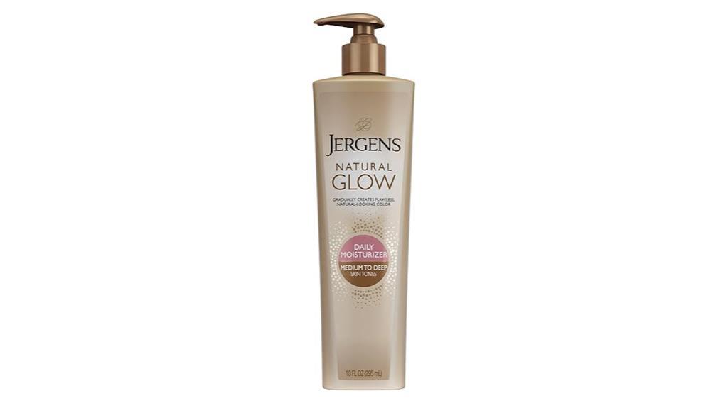 jergens natural glow tanner