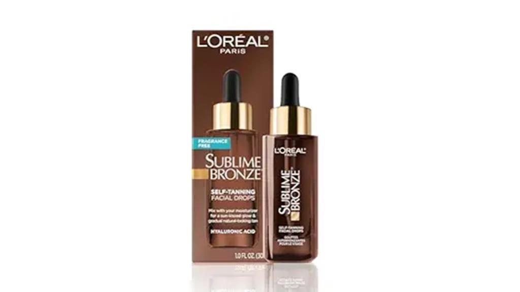 l oreal self tanning drops