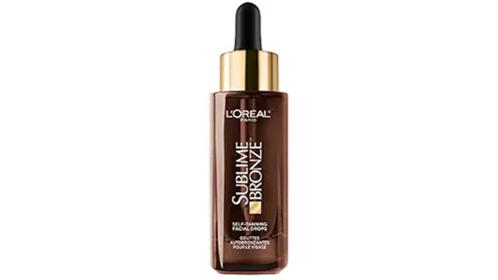 l oreal self tanning facial drops