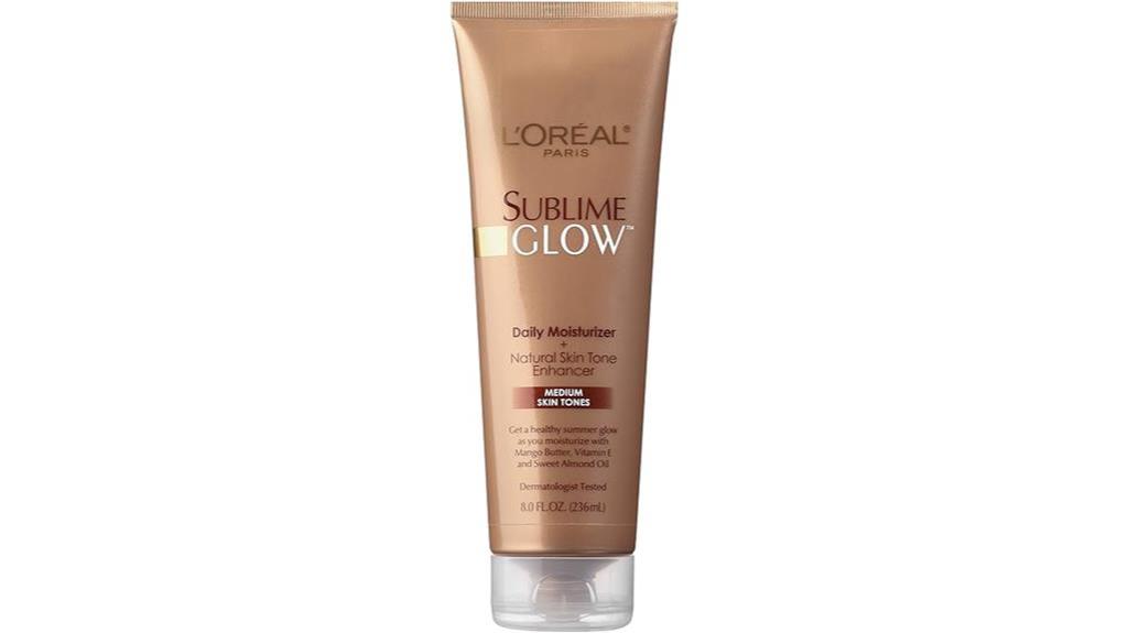 l oreal sublime bronze moisturizer