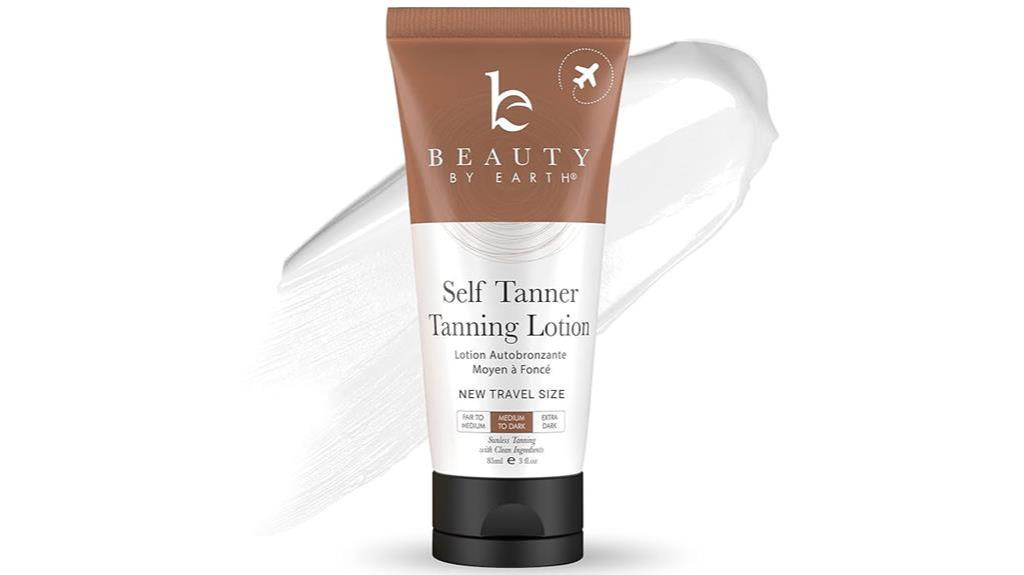 natural organic travel tanner