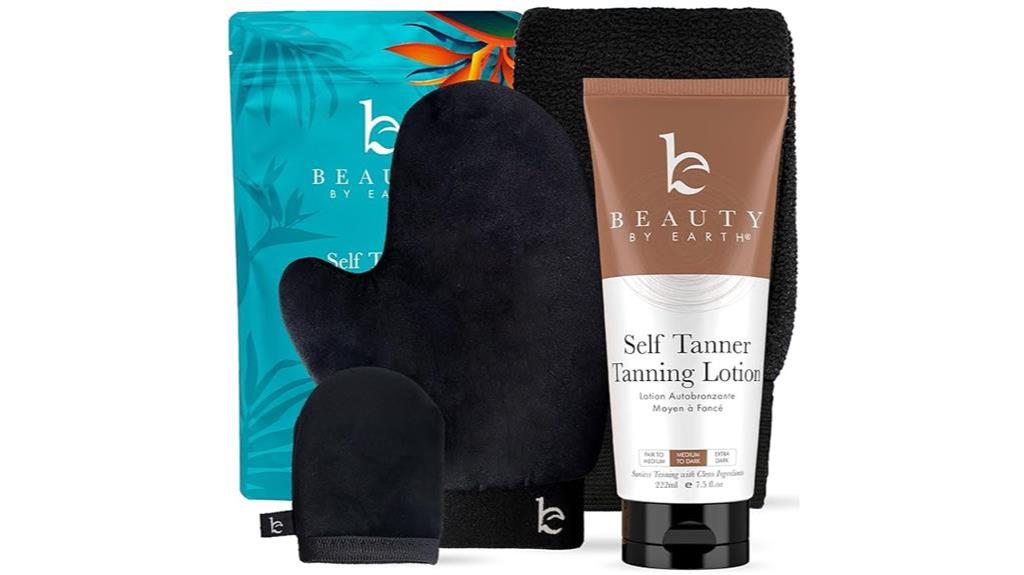 organic self tanner kit