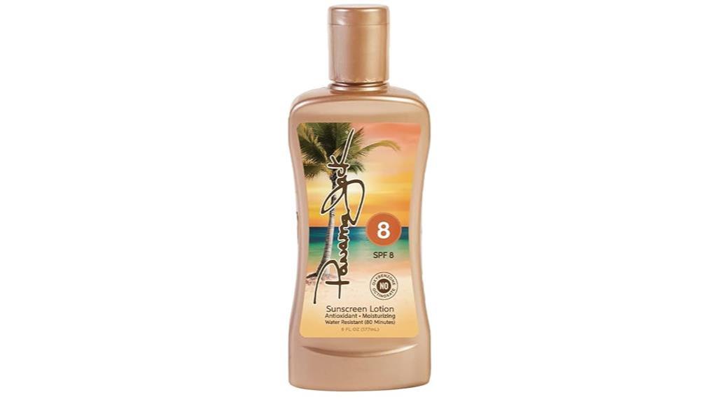 panama jack spf 8 lotion