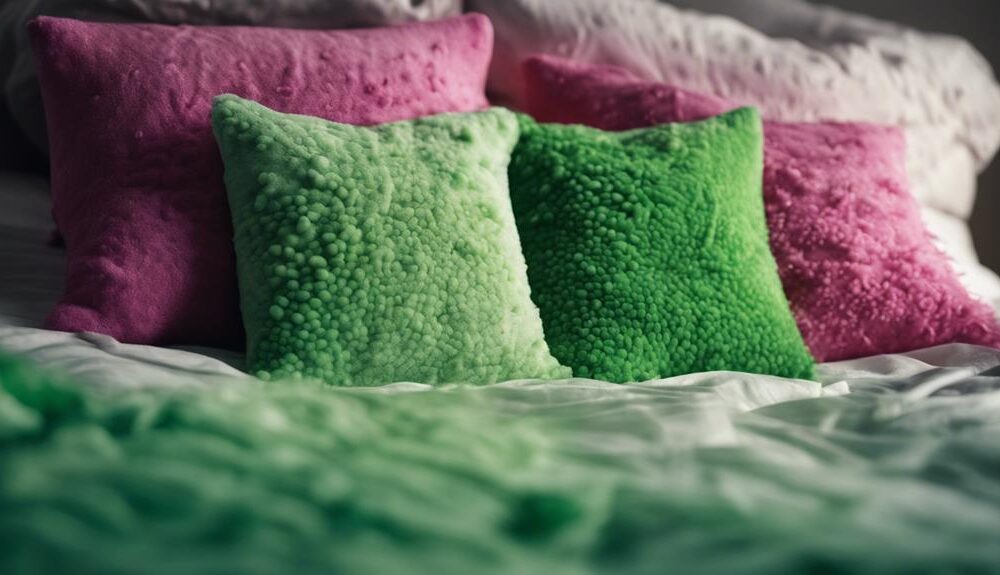 pillow harbors harmful bacteria