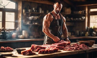 raw meat for masculinity