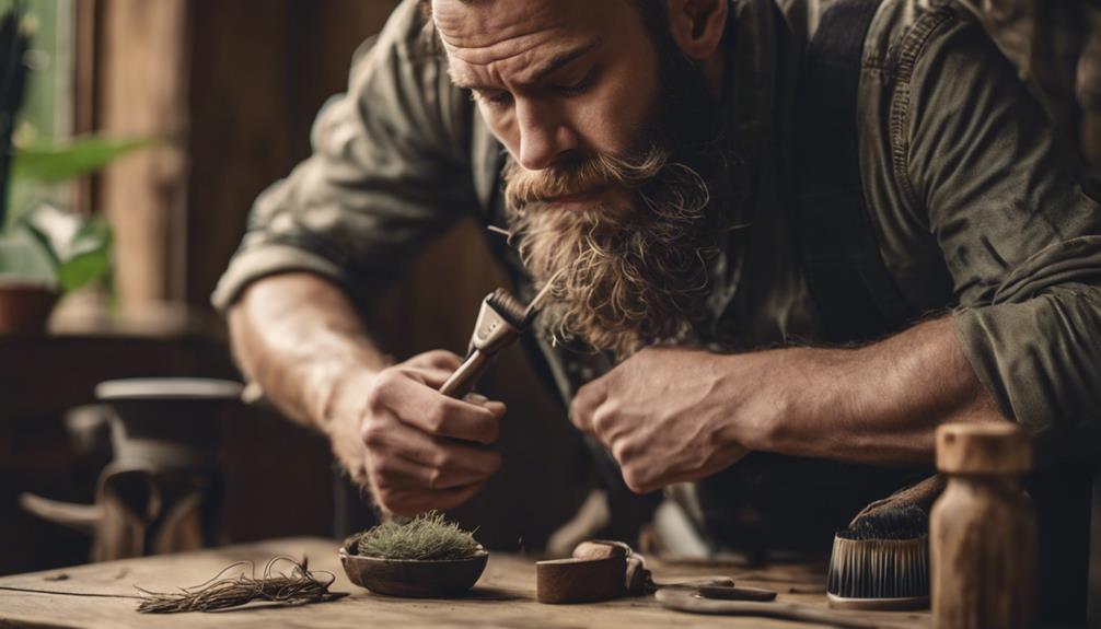 real men pluck beards