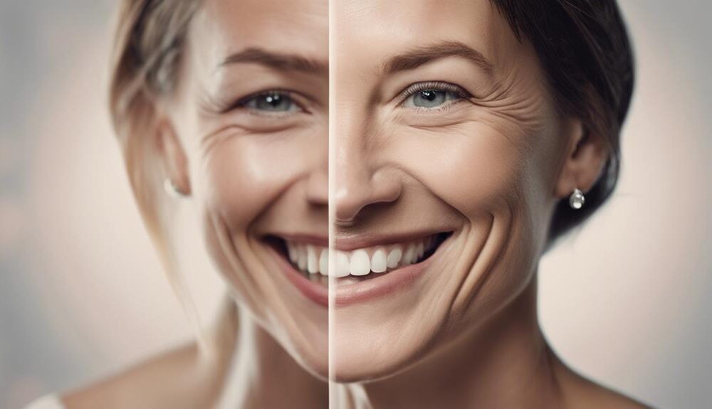 smiling causes wrinkles frowning benefits