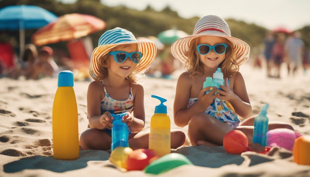 teaching children sun safety