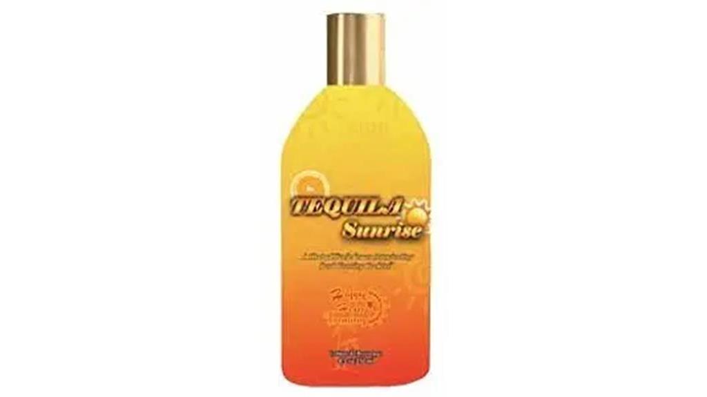 tequila sunrise tanning lotion