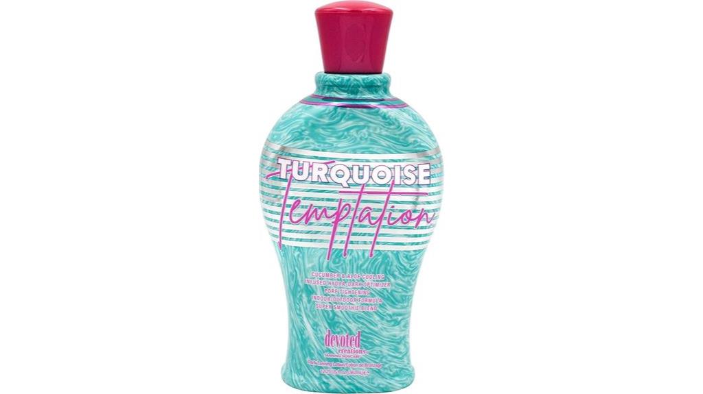 turquoise temptation tanning lotion