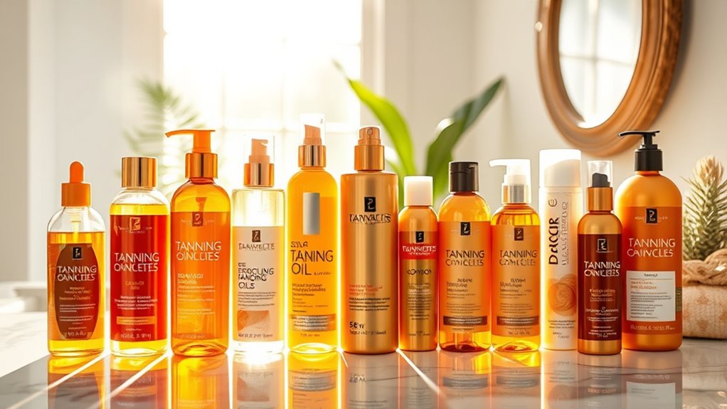 affordable effective tanning oils
