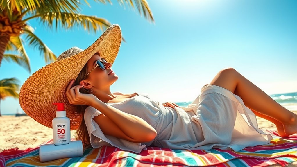 apply sunscreen regularly outdoors