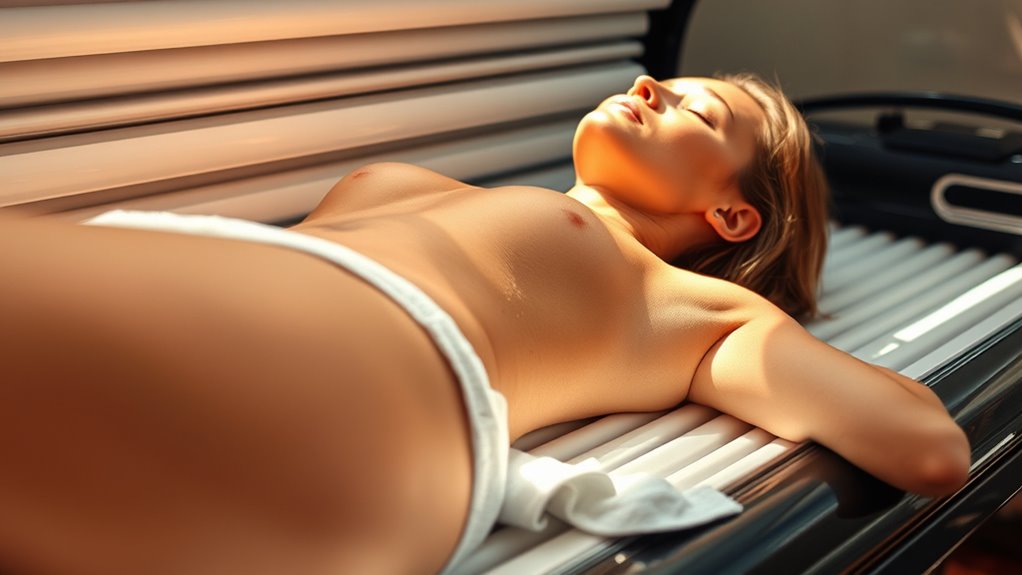 apply sunscreen to unexposed skin