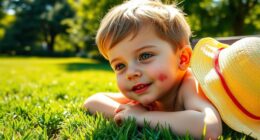 child sunburn prevention tips