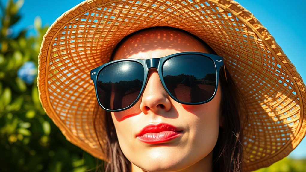 choose appropriate sun hats